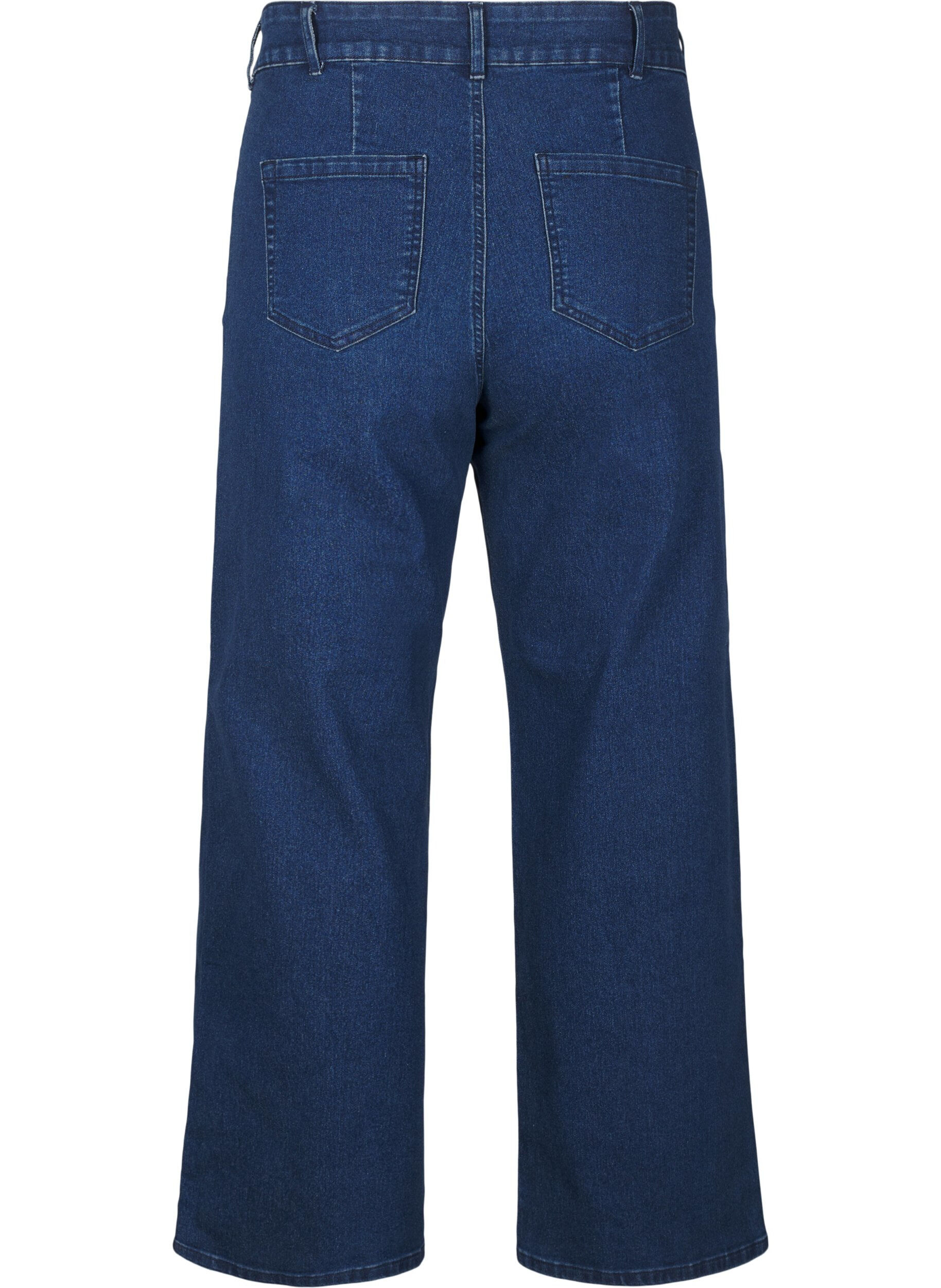 Zizzifashion Wide-leg jeans, Blue, Packshot image number 1