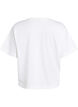 Boxy cotton t-shirt, White, Packshot image number 1