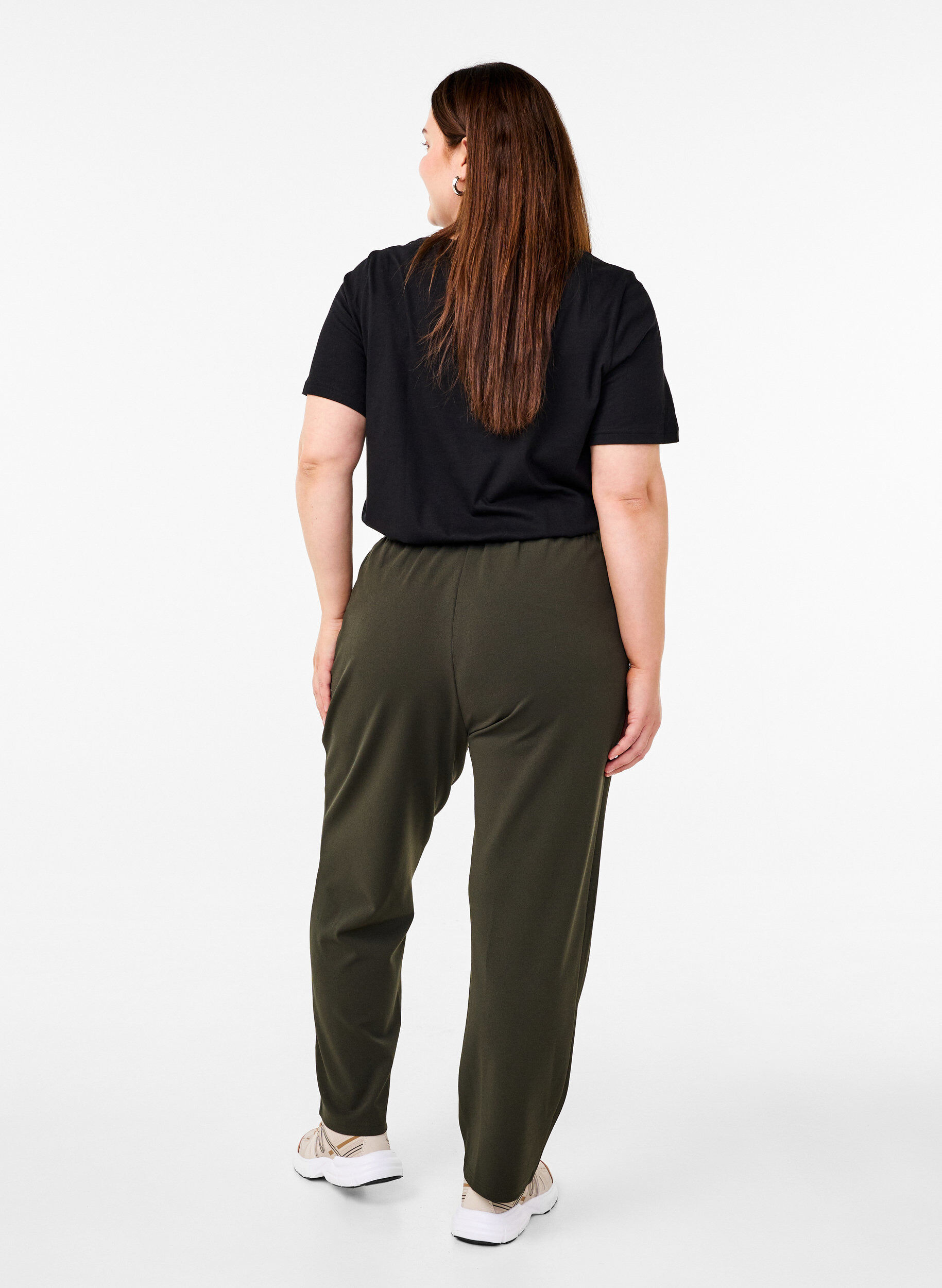 Zizzifashion FLASH - Straight fit trousers, Green, Model image number 1