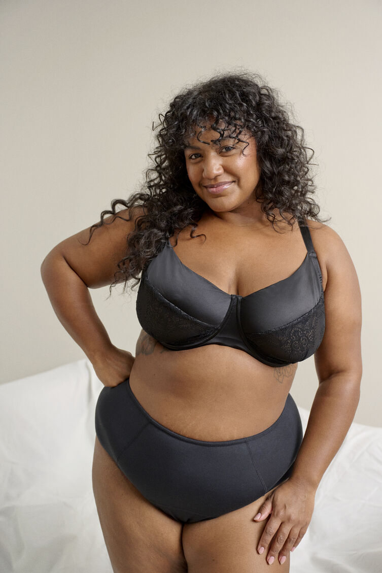 Set with lace, , Model