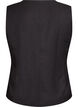 Waistcoat with button closure, Black, Packshot image number 1