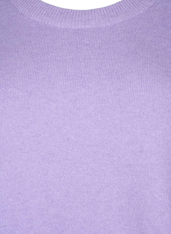 Long-sleeved pullover with round neck	, Bougainvillea Mel., Packshot image number 2