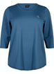 Sports top with 3/4 sleeves, Petrol, Packshot image number 0