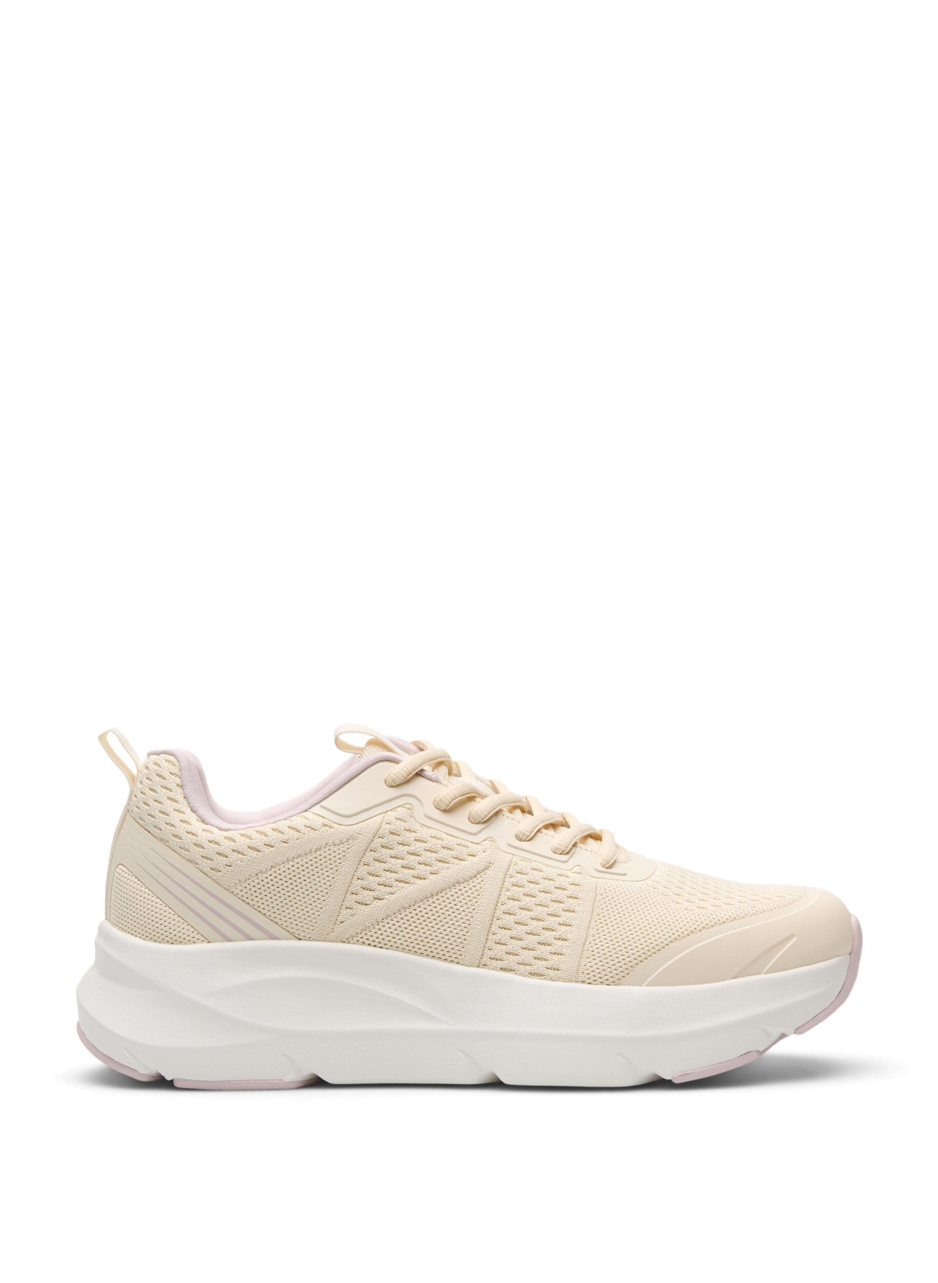 Zizzifashion Wide fit - Comfort sneakers with shock-absorbing sole, Beige, Packshot image number 0