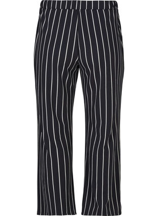 Loose trousers with pockets, Night Sky w. stripes , Packshot image number 1
