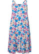 Viscose summer dress with straps, Multi Flower AOP, Packshot image number 0
