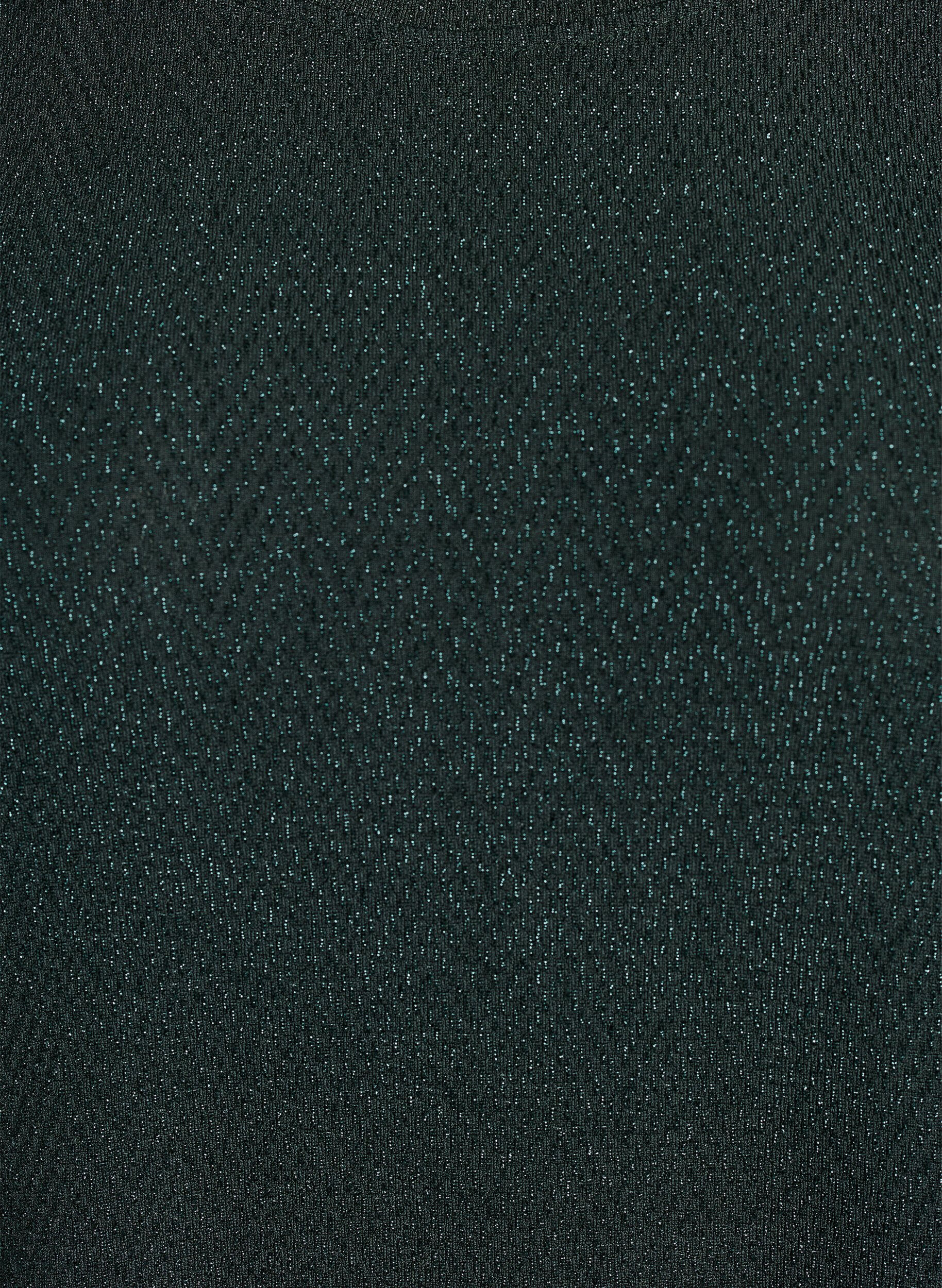 ZizzifashionBlouse with herringbone pattern and glitter thread, Green, Packshot image number 2