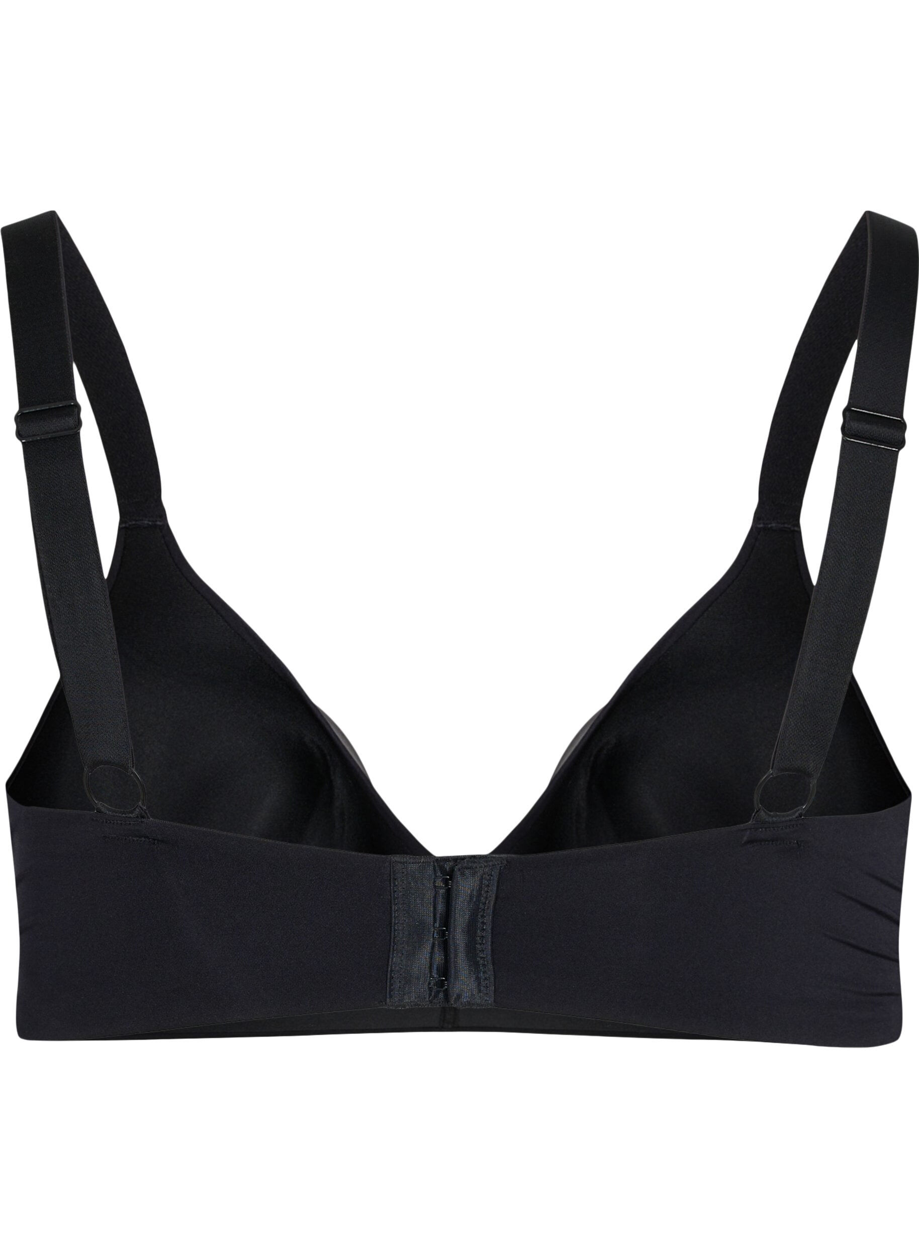 Zizzifashion Bra with padded cups, Black, Packshot image number 1