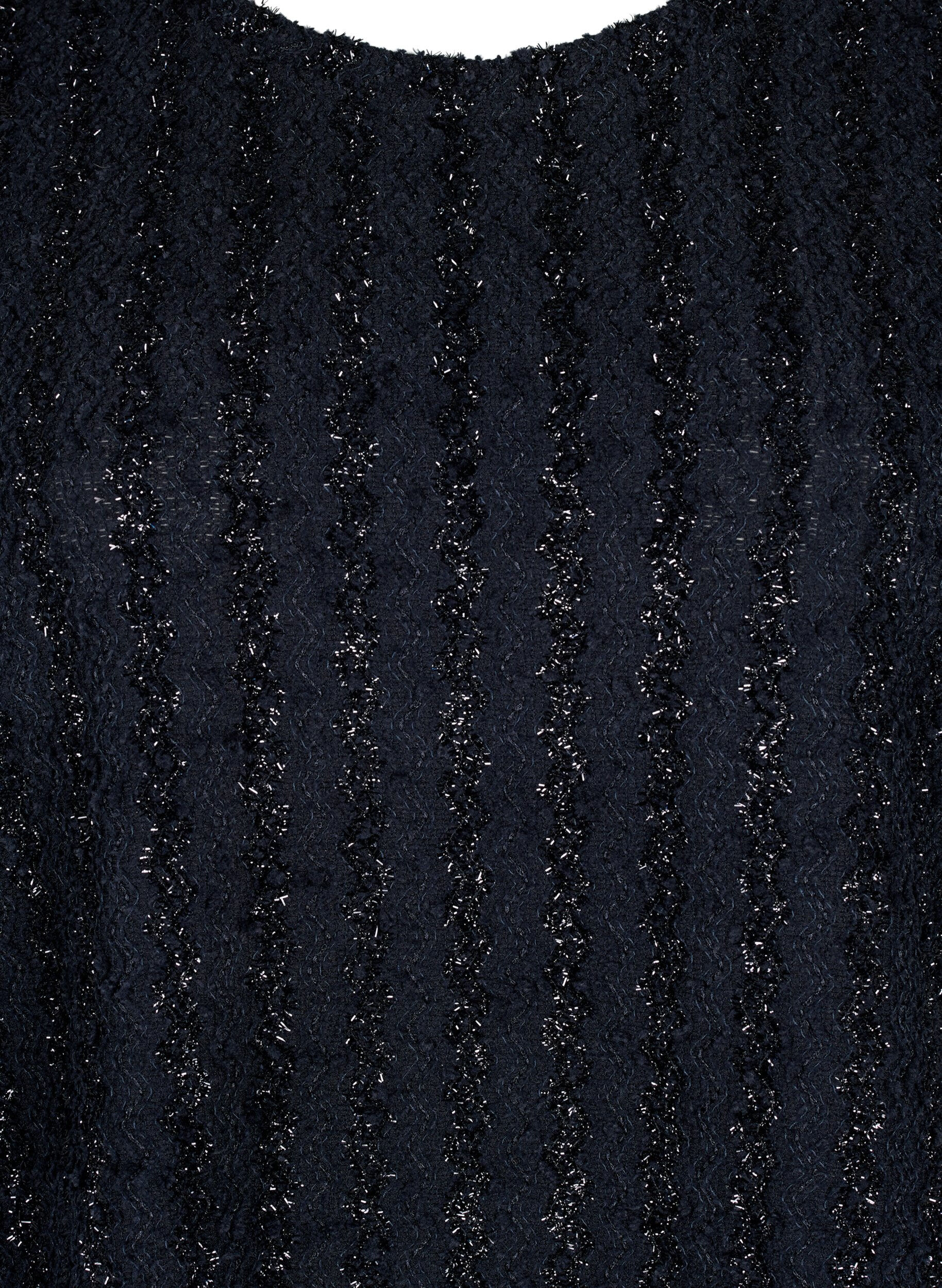 Zizzifashion Blouse with shimmer structure, Black, Packshot image number 2