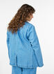 Denim blazer with pockets, Light Blue, Model image number 2