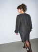 Boucl&eacute; jacket with sequins and decorative buttons, Black, Model image number 2