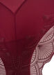 Briefs with mesh and embroidered lace trims, Red, Packshot image number 2
