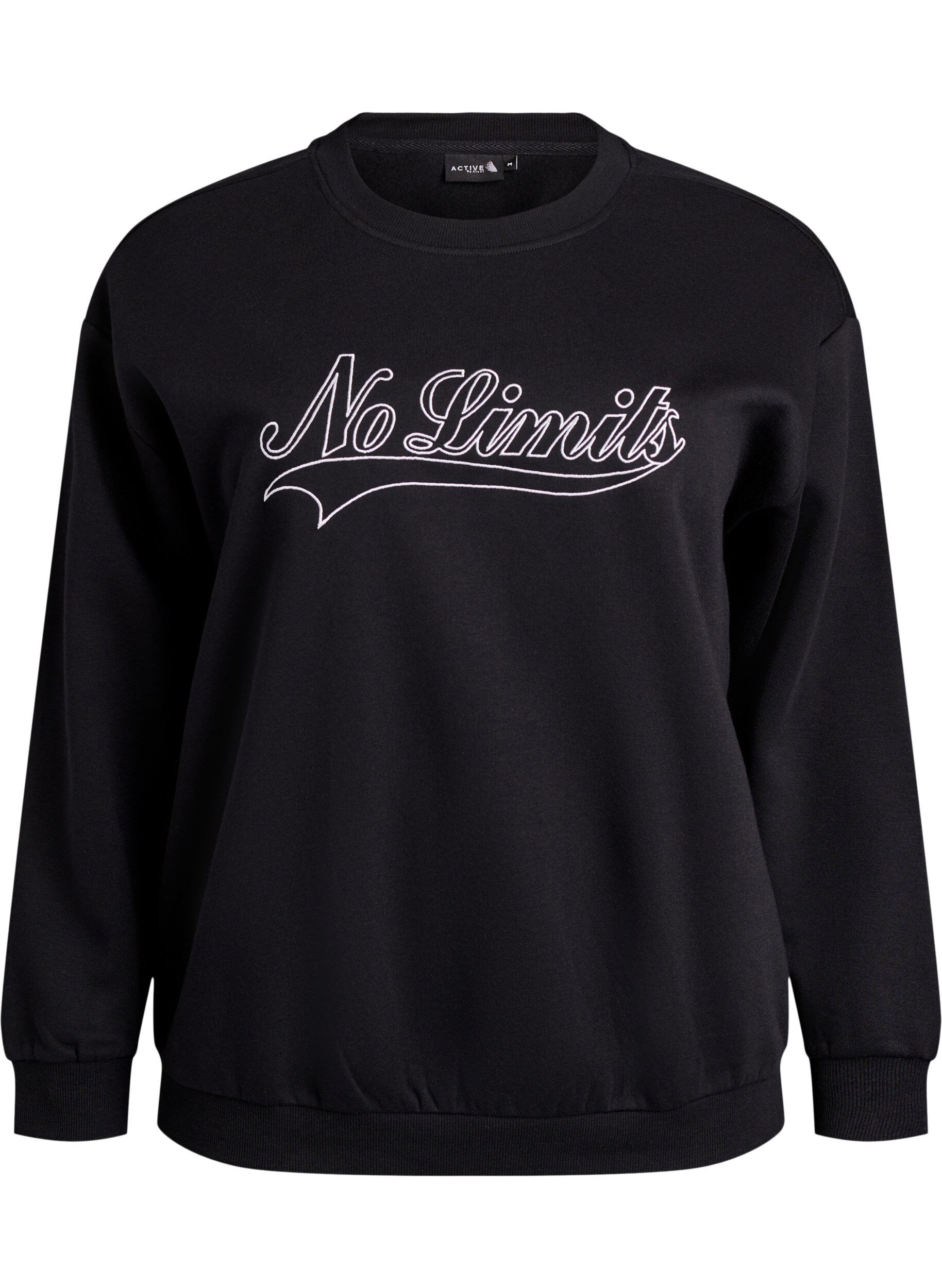 Sweatshirt with statement detail