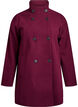 Short coat with A-line shape, Dark Bordeaux, Packshot image number 0