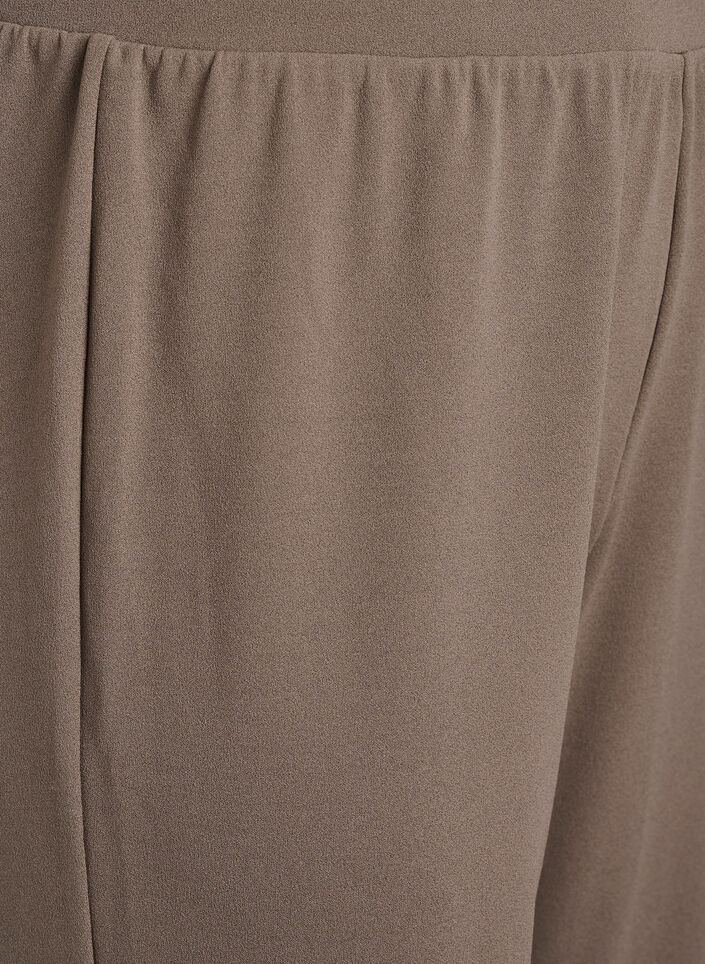 Straight fit trousers, Beige, Packshot image number 2