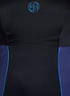 Sports swimsuit with cross straps, Black, Packshot image number 2
