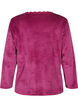 Velour blouse with v-neck, Boysenberry, Packshot image number 1