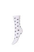 Cotton socks with patterns, White, Packshot image number 0