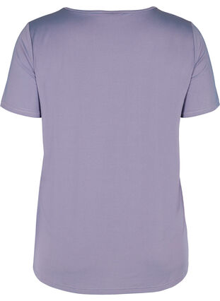 Short-sleeved sports t-shirt, Purple As Sample, Packshot image number 1