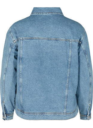 Light denim jacket cotton, Light Blue ASS, Packshot image number 1