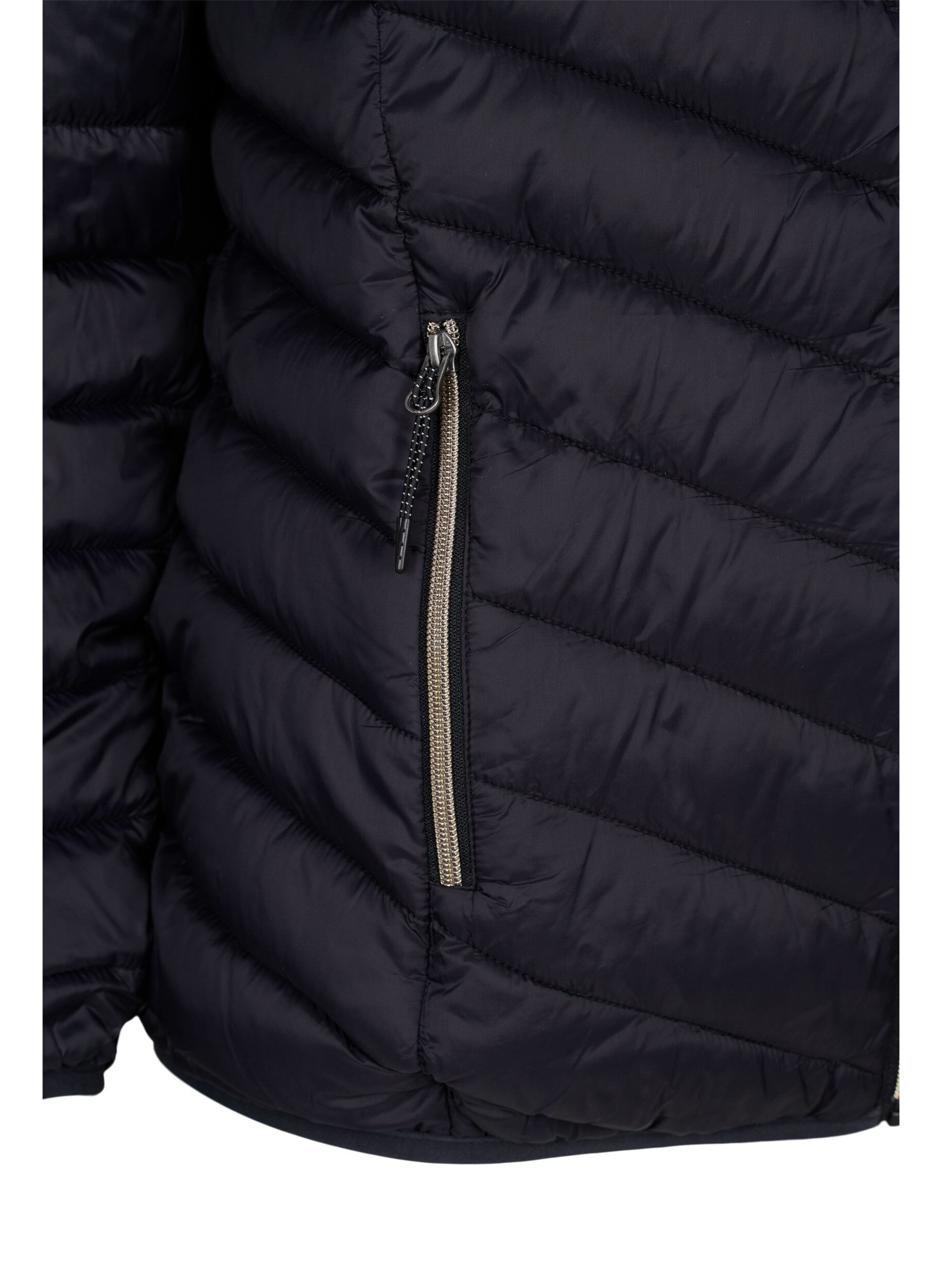 ZizzifashionLightweight jacket with hood, Black, Packshot image number 3