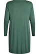 Long-sleeved nightgown with lace insert and V-neck, Green, Packshot image number 1