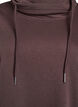 FLASH - Sweatshirt with high collar and pockets, Brown, Packshot image number 2