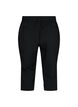 Capri trousers in viscose mix, Black, Packshot image number 1