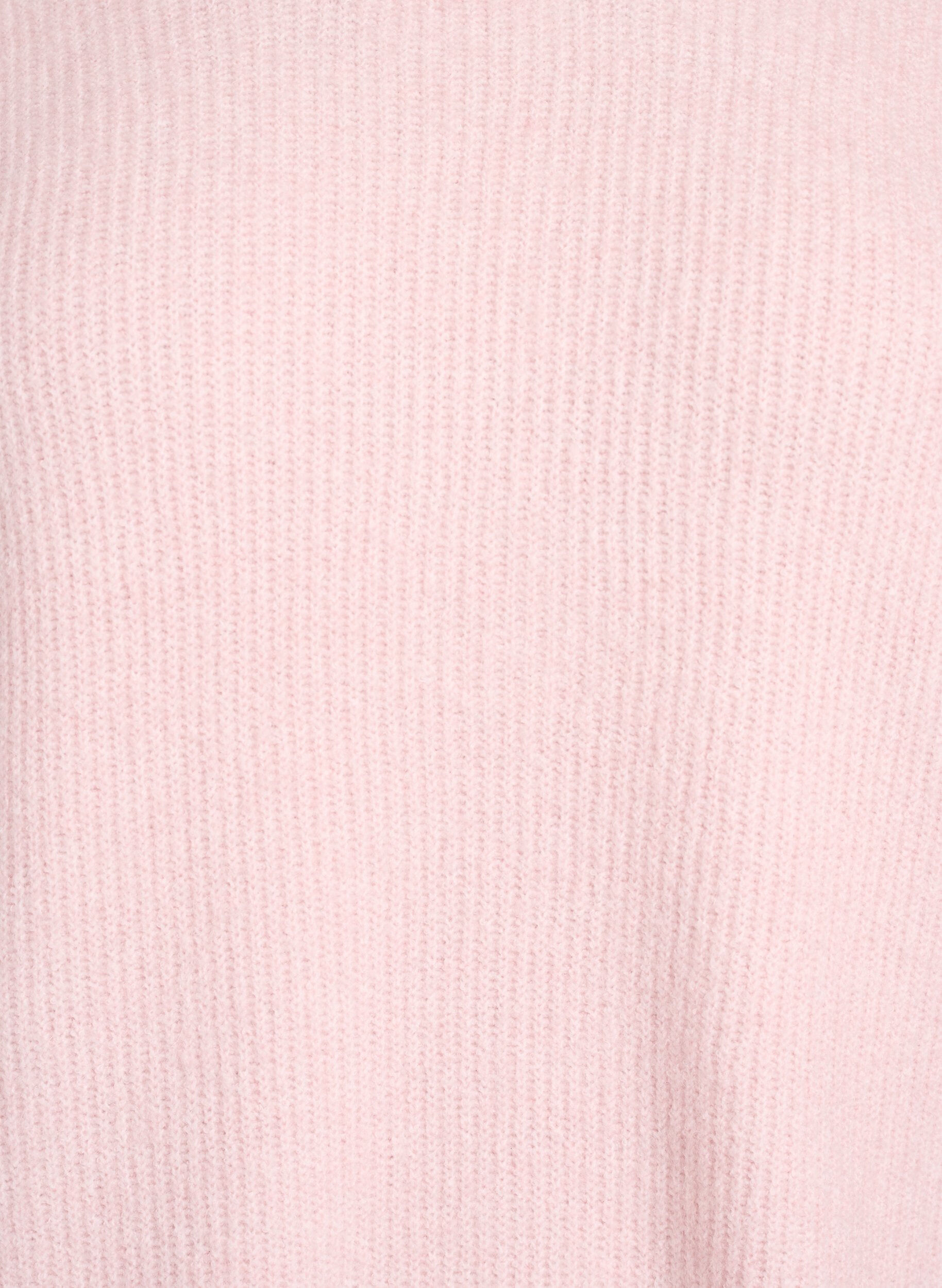 Zizzifashion Loose knit with 3/4-sleeves, Pink, Packshot image number 2