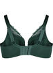 Padded lace bra with underwire, Green, Packshot image number 1
