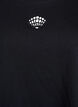 T-shirt with decorative details, Black, Packshot image number 2