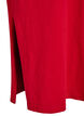 Midi T-shirt dress with a V-neck, Red, Packshot image number 3