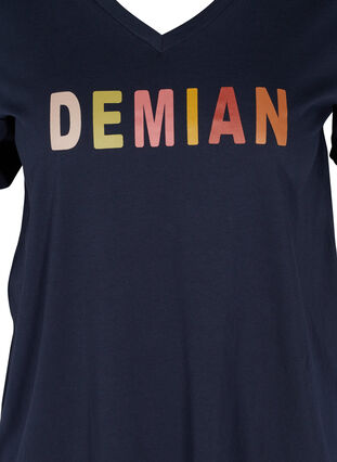 T-shirt with print, Night Sky DEMIAN, Packshot image number 2