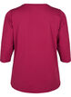 Training blouse with 3/4 sleeves, Red, Packshot image number 1