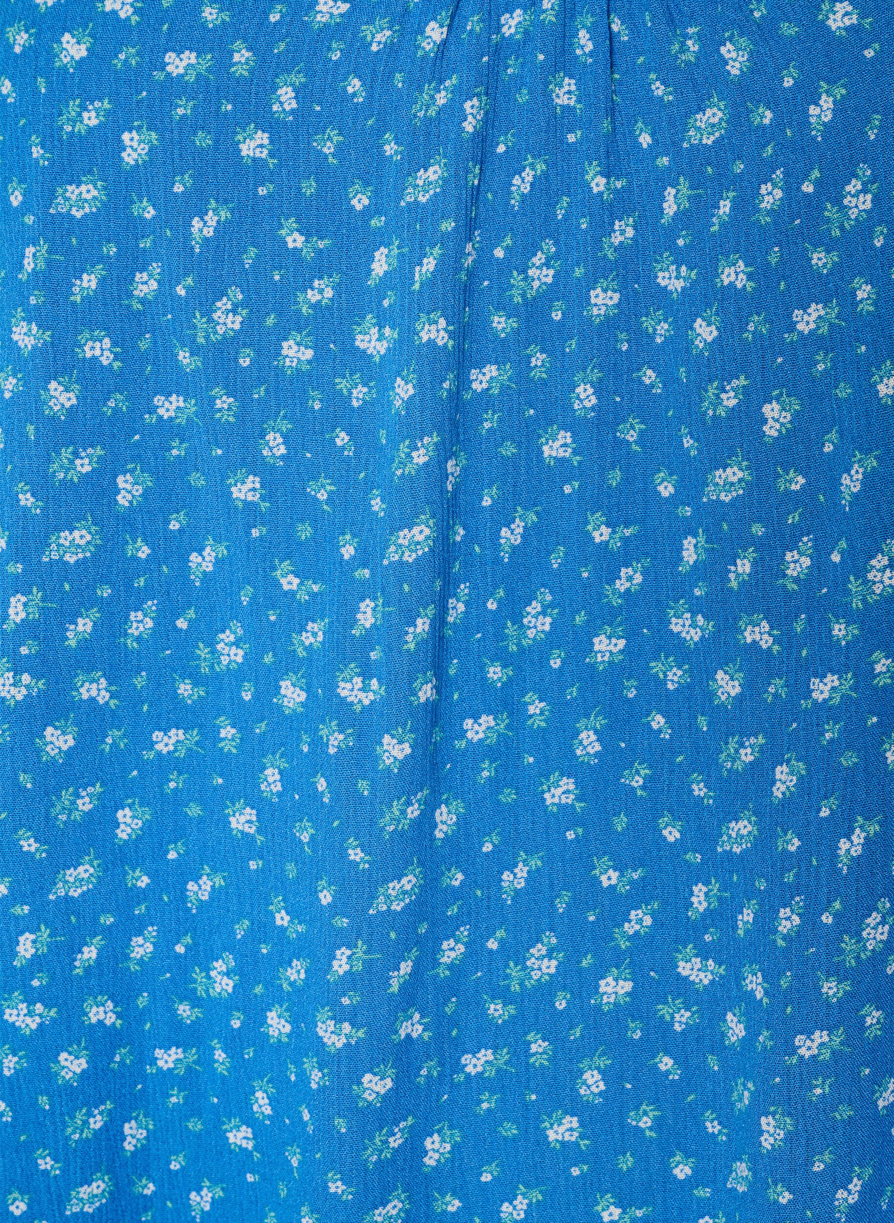 ZizzifashionStrap top in viscose, Blue, Packshot image number 2