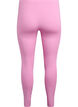 Basic leggings in viscose, Pink, Packshot image number 1