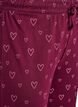 Cotton pyjama trousers with high waist, Red, Packshot image number 2