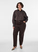 Cotton shirt with checked pattern, Brown, Model image number 1