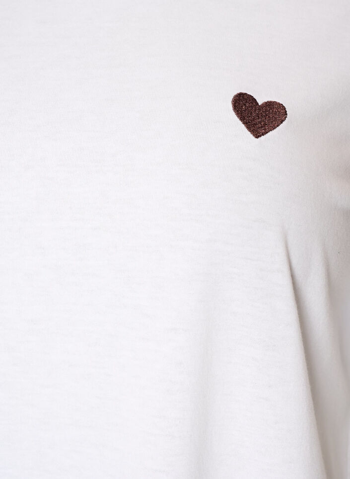 T-shirt with motif, White, Packshot image number 2