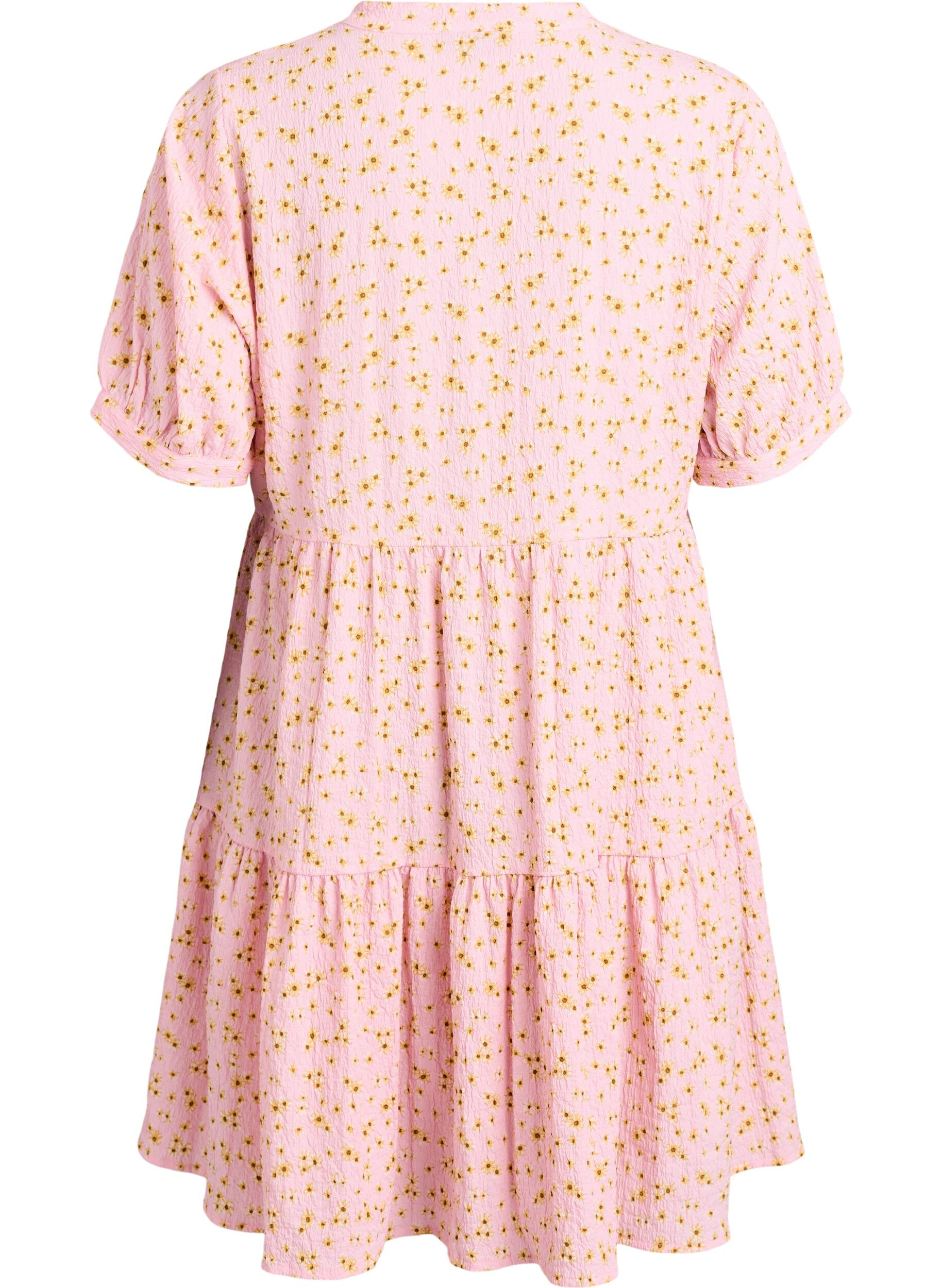 Zizzifashion Short A-line dress, Rose, Packshot image number 1