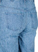 Gemma jeans with a high waist and floral pattern, Light Blue, Packshot image number 3