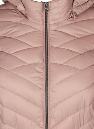 Long, quilted, lightweight jacket, Burlwood, Packshot image number 2