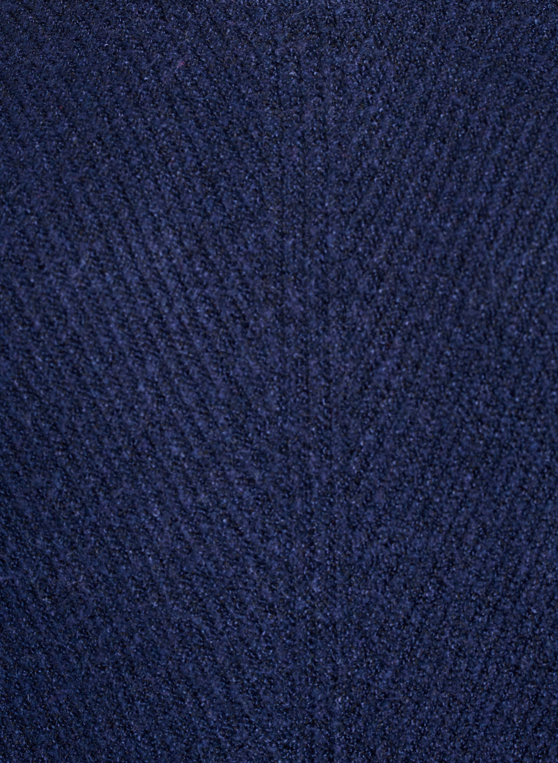 Zizzifashion Knitted jumper with a diagonal pattern and raglan sleeves, Blue, Packshot image number 2
