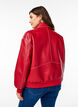 Faux leather bomber jacket, Rhythmic Red, Model image number 1