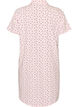 Cotton nightgown with button fastening, Pink, Packshot image number 1
