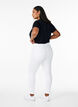 Super slim Amy jeans with high waist, White, Model image number 1