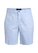Striped Bermuda shorts with high waist, Light Blue, Packshot image number 0