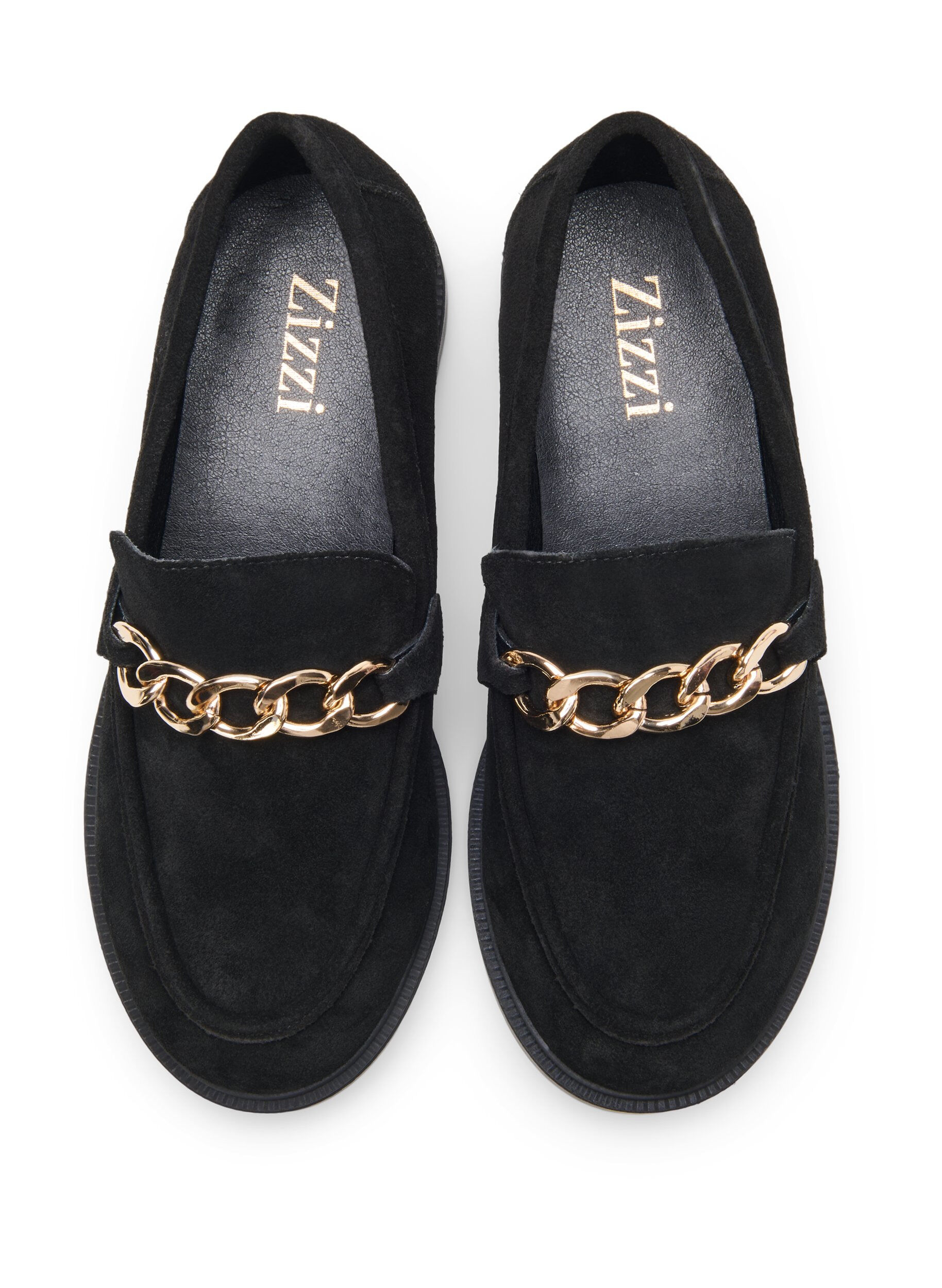 Zizzifashion Wide fit loafers, Black, Packshot image number 1