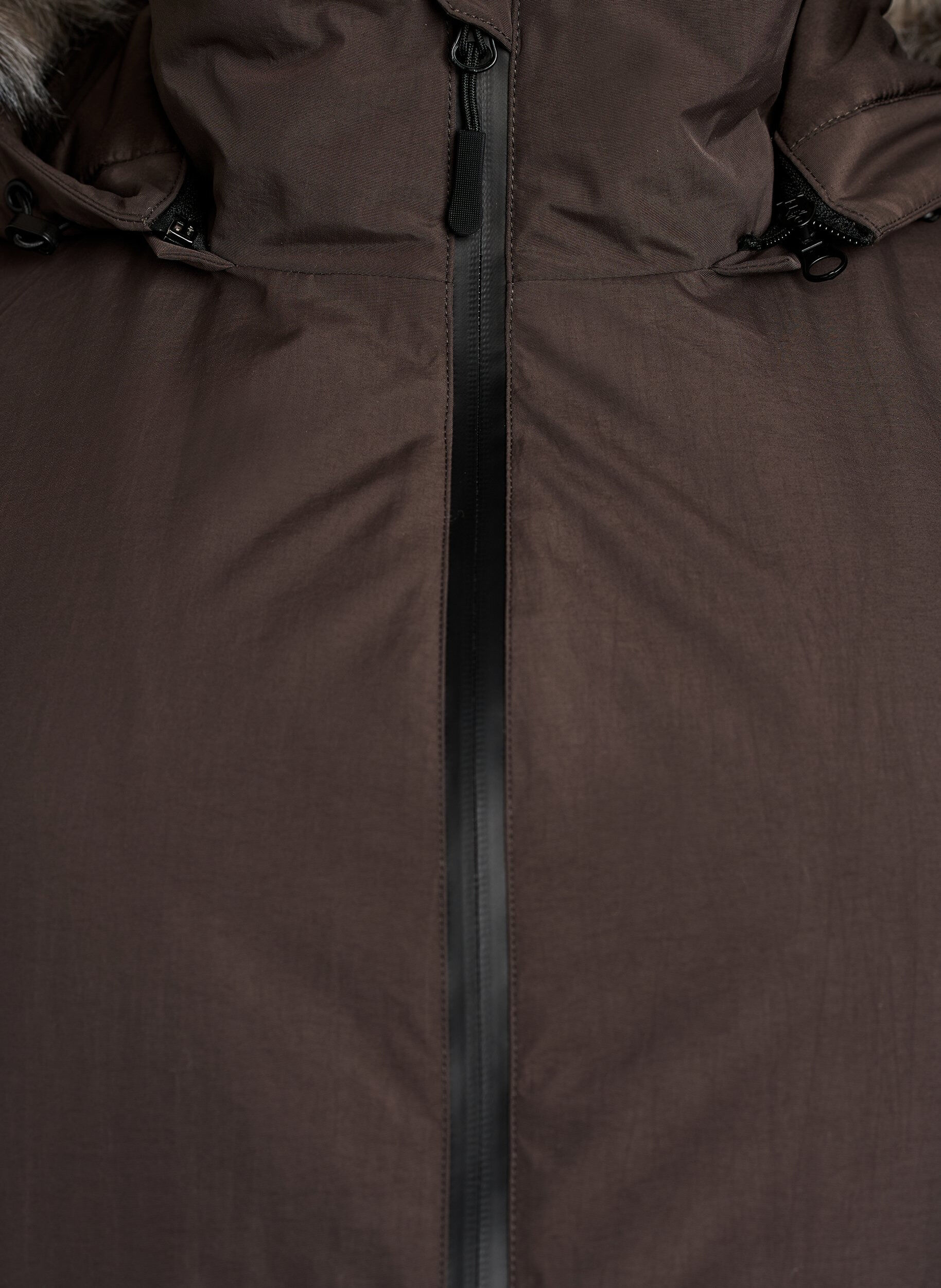 ZizzifashionWaterproof hooded parka, Brown, Packshot image number 2