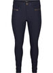 Close-fitting trousers with zip details, Night Sky, Packshot image number 0